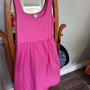 Pink Sleeveless Dress